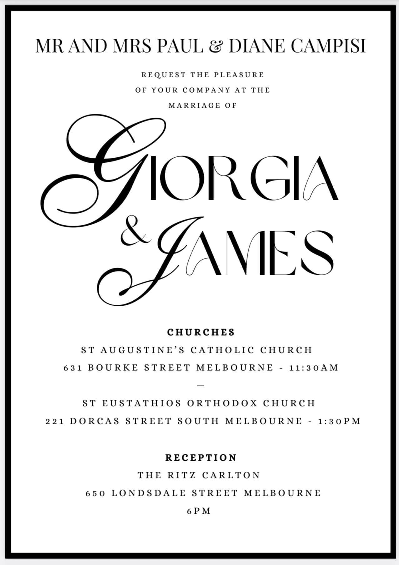 Giorgia & James